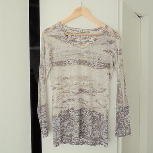 Lightweight, sheer L/S Tee